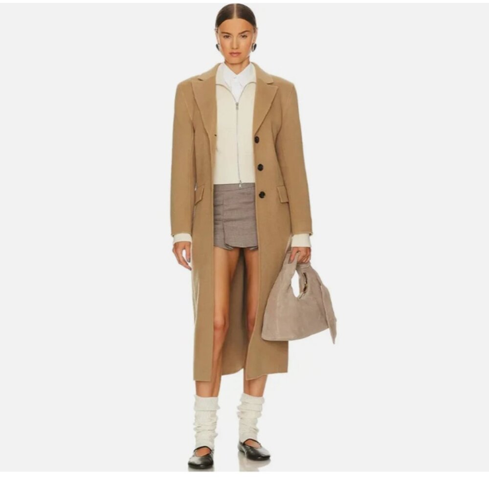 MACKAGE RUTH Double-Face Wool Long Coat - Picture 4 of 10